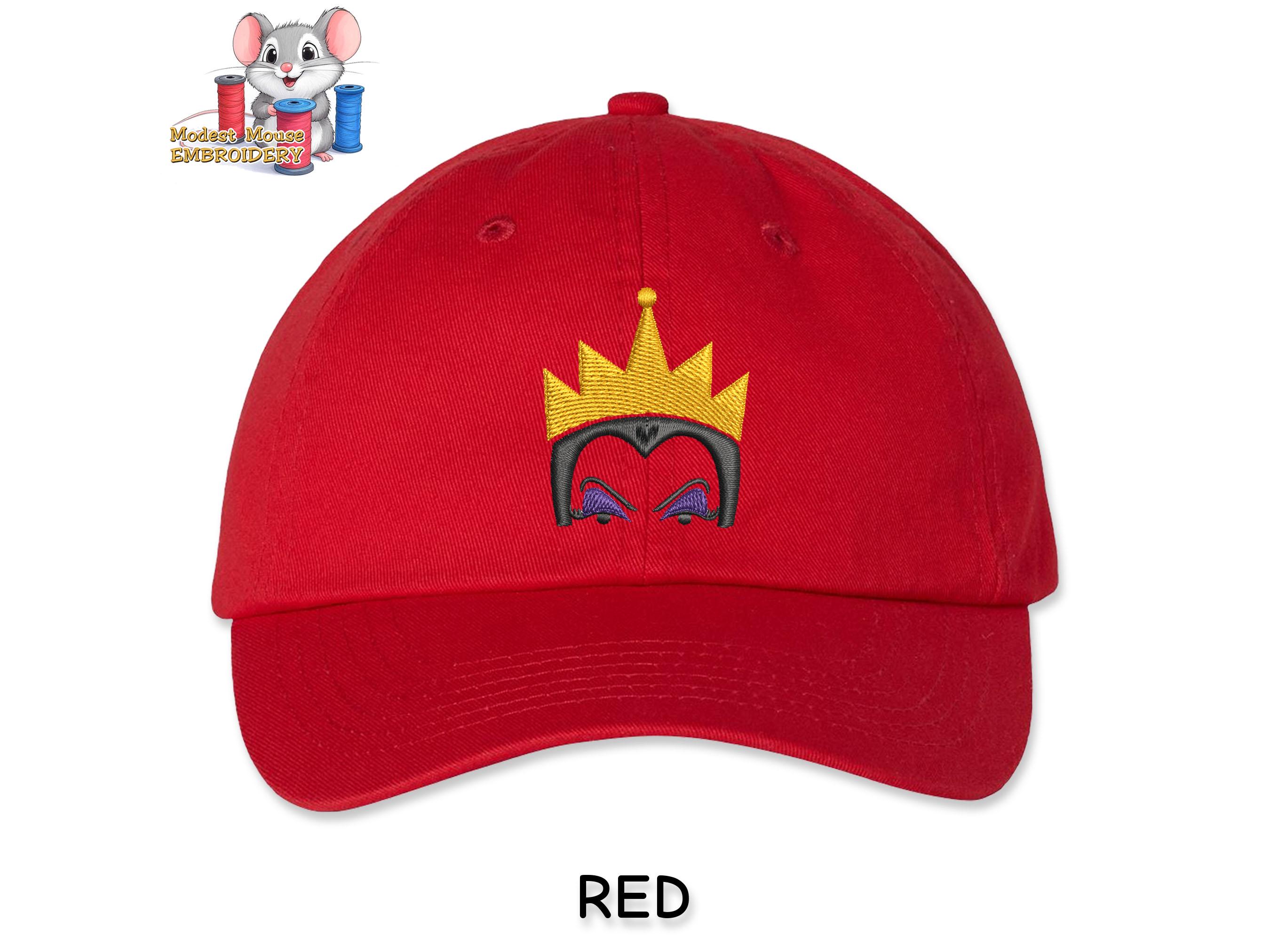 Evil Queen Embroidered Dad Hat, Adjustable Adult & Youth  display picture 2