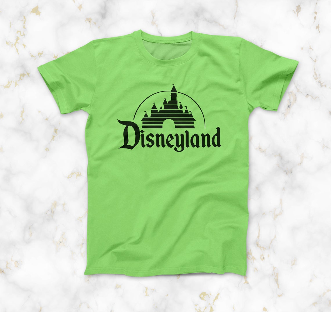 Disneyland TShirt Disney Theme Park Shirt Disneyland Etsy