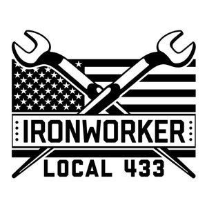 Ironworker American Flag and Spud Wrench SVG, Ironworker SVG for Silhouette or Cricut, Ironworker Flag and Spud Wrench PNG, Instant Download