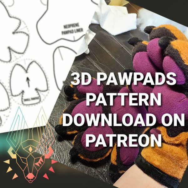 Puffy Pawpads Pattern