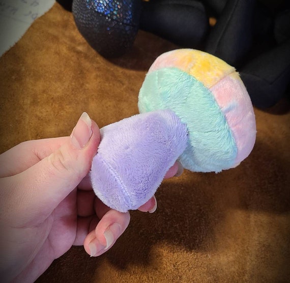 golden mushroom plush