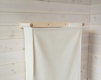 Extra Narrow Basket. Slim Laundry Hamper. Wide Basket. Laundry Hamper. Cotton Organizer. Entryway Bin. Basket For Cabiner. Van Storage Box