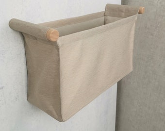 Organizer/Storage Basket/Waterproof Pocket/Hanging Storage/Wall Decor/Nursery Decor