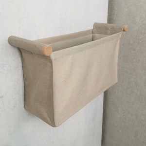 Organizer/Storage Basket/Waterproof Pocket/Hanging Storage/Wall Decor/Nursery Decor