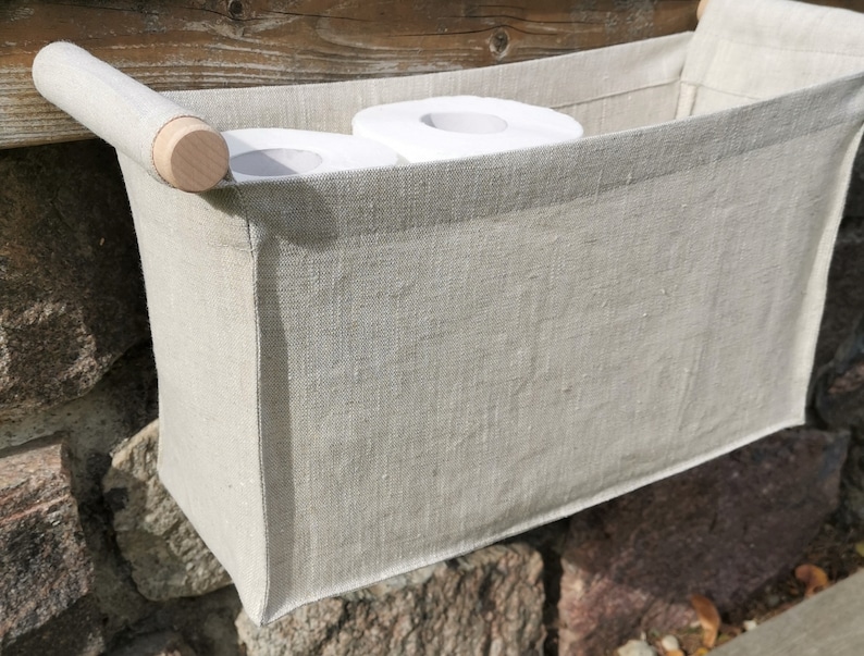 Linen Organizer/Storage Basket/Linen Pocket/Hanging Etsy