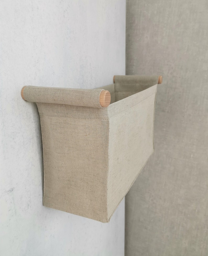 Linen Organizer/nursery Organizer/storage Basket/linen Etsy