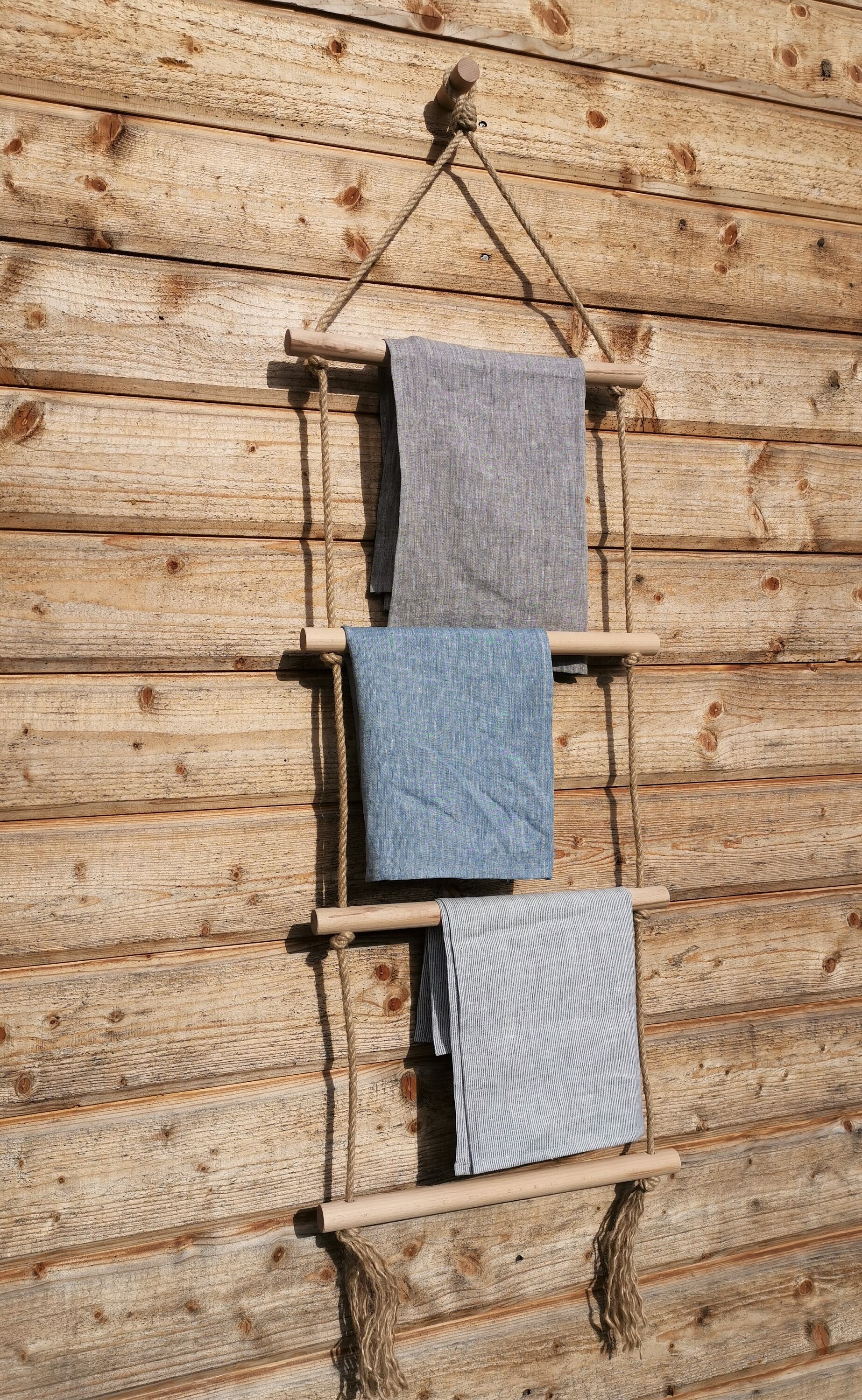 Ladder Shelf/towel Rack/towel Rail/blanket Ladder/towel Etsy