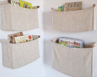 Storage Basket/ Wall Hangings Organizer/ Bathroom Storage/ Laundry Room/ Clothing Storage/ Linen Craft Organizer/ Storage Bin/ Nursery Shelf