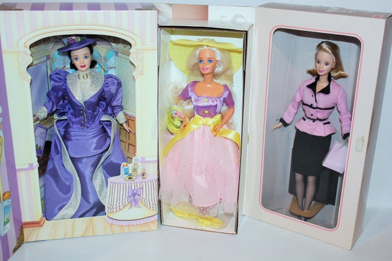 avon collectible barbie dolls