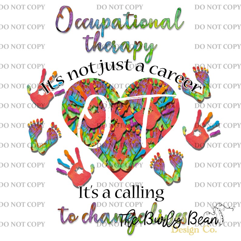 Occupational Therapy Therapist OT Not Just a Career Healthcare Etsy