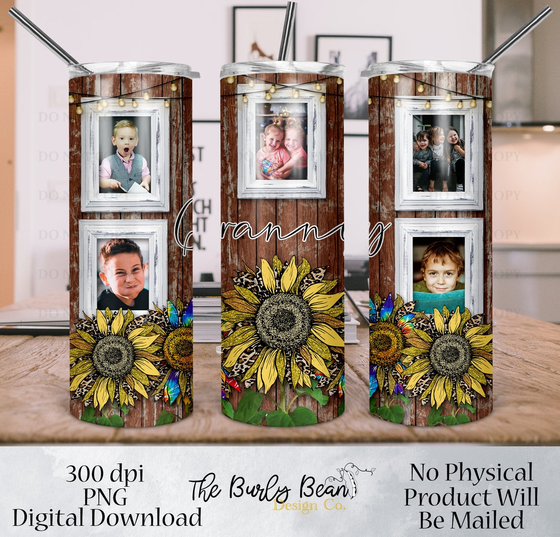 Personalized Sunflower Mother's Day Gift Picture Frame Etsy