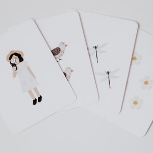 Nature Number Cards | ABC Flashcards, Alphabet Flashcards, Nursery Decor, Playroom Decor, Homeschool