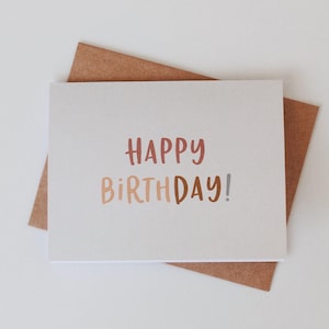 Carte d’anniversaire - Carte vierge, Décor à la maison, Art, Moderne, Minimaliste