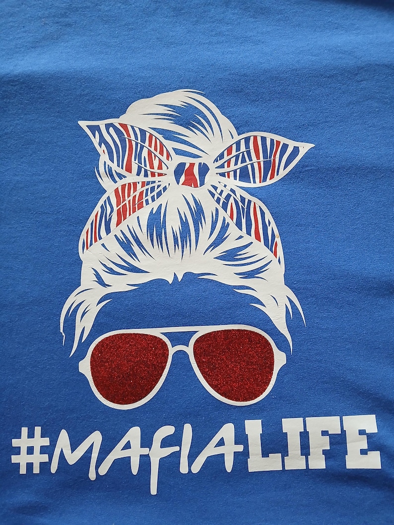 Buffalo Mafia, Josh Allen T-shirt, Mafia t, Buffalo t-shirt, football t shirt, Buffalo apparel, Buffalo MVP 17, Lets GO, Messy Bun, Life image 3