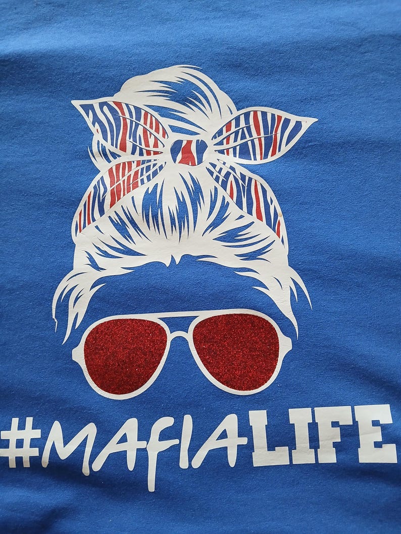 Buffalo Mafia, Josh Allen T-shirt, Mafia t, Buffalo t-shirt, football t shirt, Buffalo apparel, Buffalo MVP 17, Lets GO, Messy Bun, Life image 2