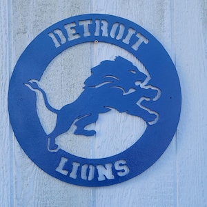 17 x 17 metal Detroit sign
