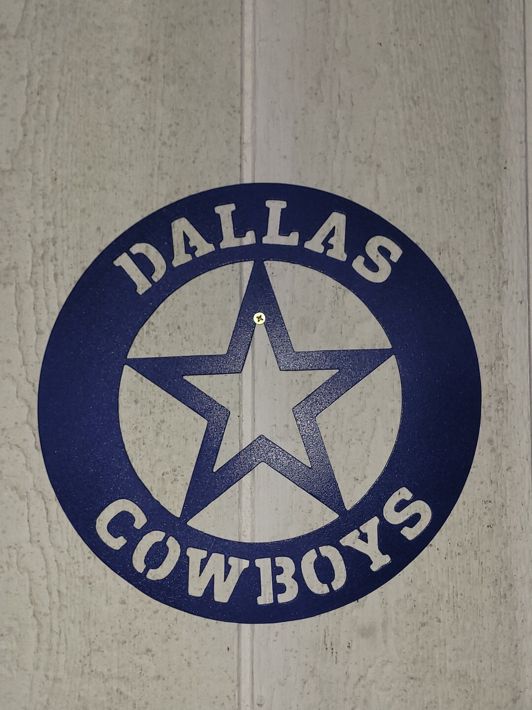 Dallas Cowboys Metal Sign