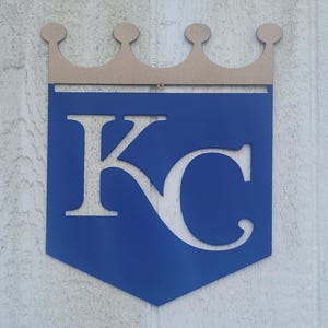 11 x 14 kc baseball metal sign