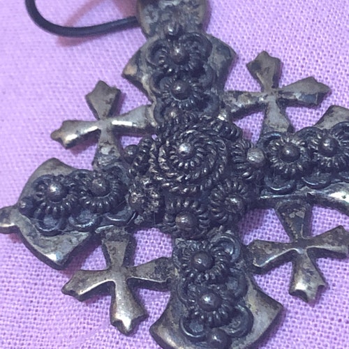 Jerusalem shops Jordan marked Silver Cross