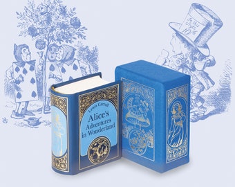 Livre miniature Les aventures d'Alice au pays des merveilles