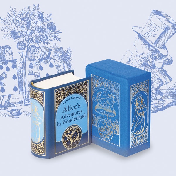 Livre miniature Les aventures d'Alice au pays des merveilles