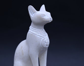 Bastet - Lovely Cat Statue Egyptian handmade - egyptian mythology - egyptian antiques