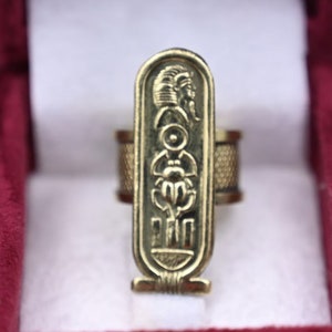 Tutankhamun Ring-Ring  From ancient Egypt- a Ring with Egyptian symbols-Antiques-ornaments-mythology