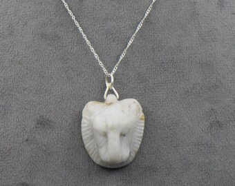 Agate Sekhmet Pendant: Egyptian Goddess Amulet
