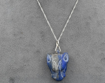 Agate Sekhmet Pendant: Egyptian Goddess Amulet