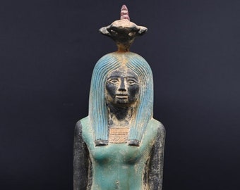 Serket Statue: Egyptian Goddess of Magic, Stone Replica