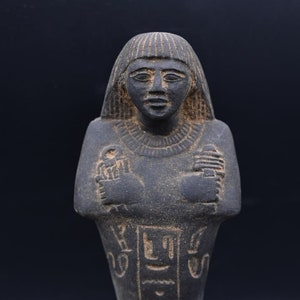 Estatua del faraón del antiguo rey hecha en Egipto-Antigüedad-Réplica