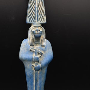 Baboon Statue-statue of god of wisdom and knowledge-sculpture-Egyptian mythology, religion-ancient Egyptian antiques