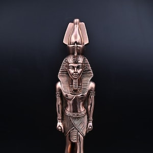 Golden Pharaoh | Ramesses | Egyptian King | ancient Egyptian antiques | handmade | museum pieces | sculptures Egyptian statues