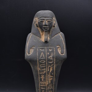 Estatua del faraón del antiguo rey hecha en Egipto-Antigüedad-Réplica