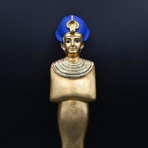 Tutankhamun Egyptian King Golden Pharaoh Egyptian Antiques Egyptian Home Decor Nice Gift Handmade Statue Replica BC