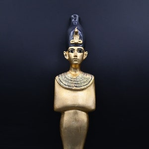 Tutankhamun Egyptian King Golden Pharaoh Egyptian Antiques Egyptian Home Decor Nice Gift Handmade Statue Replica BC