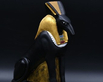 Handmade Seth Statue: Egyptian God Replica, Ancient Decor
