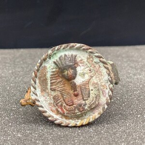 Tutankhamun Ring-Ring  From ancient Egypt- a Ring with Egyptian symbols-Antiques-ornaments-mythology