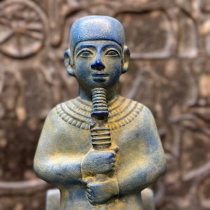 Great statue of God Ptah god Craftsmen- stone - made in EGYPT