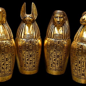 ホルスの息子の彫像 - 手作り - エジプトの骨董品 - エジプトの神々 