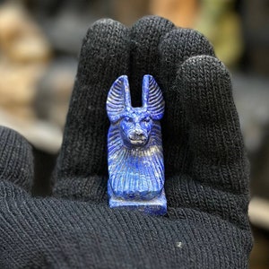 Egyptian Amulet | God Anubis | God of Afterlife and mummification | Gods of Egypt | Antiques | Replica | made in Egypt