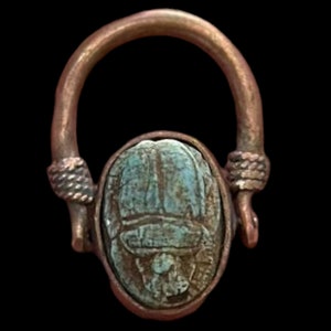 Pretty Scarab Ring-ancient Egyptian symbol of good luck protection and good life ancient Egyptian mythology,religion hand made ornaments