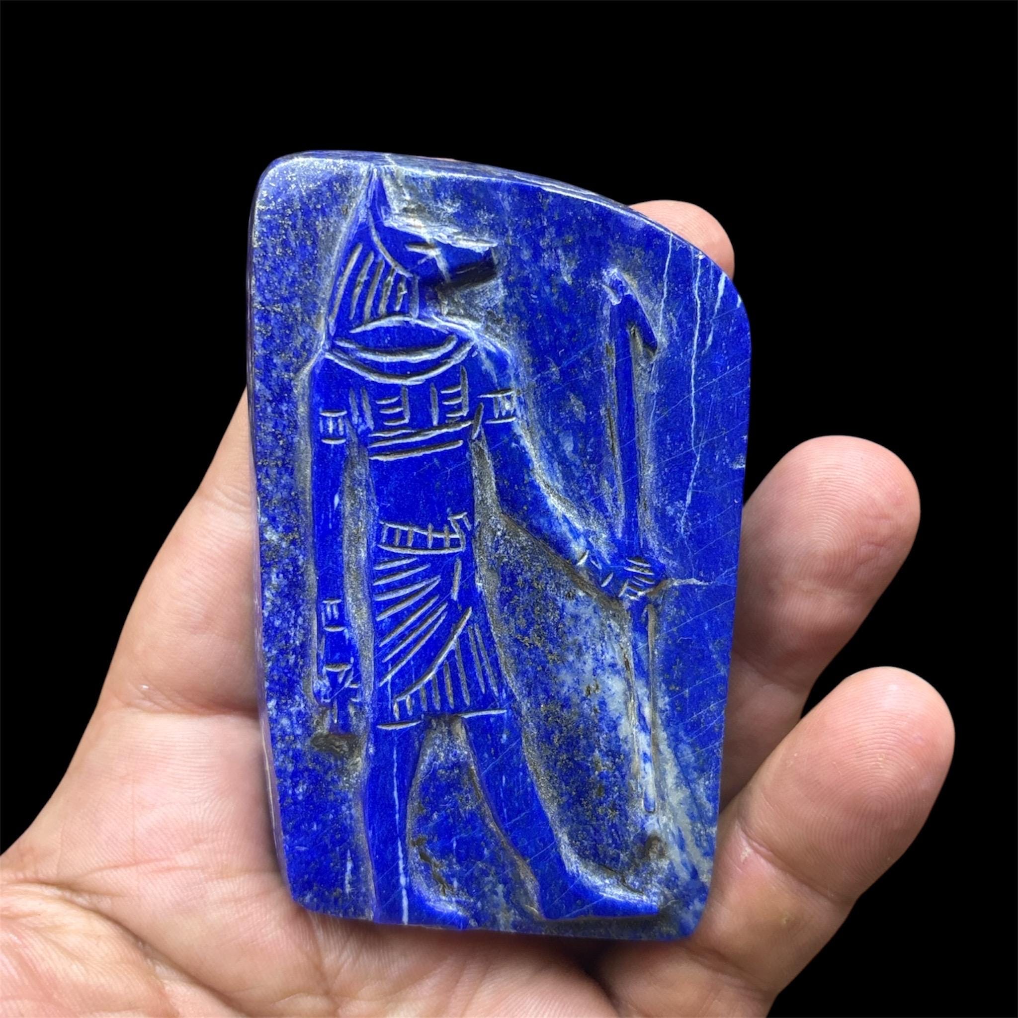 Lapis Lazuli Anubis - Etsy