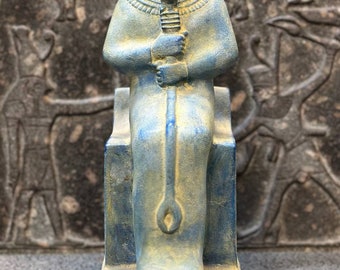 エジプト神プタハ像：手作りの石彫刻 - Etsy 日本
