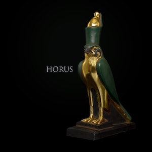 Horus Egypt BC Ancient Egyptian Antiquities Statue - Rare Antique Pharaonic Stone Figurine B.C. - Unique Collectible Egypt Statues