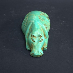 Rare Ancient Egyptian Antiquities Hippo God Statue - Antique Pharaonic Stone B.C. Collectible Statue