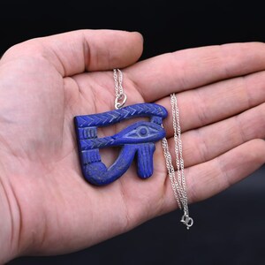 Eye of Horus Amulet | Egyptian Necklace | Nice Pendant | Egyptian Gift | Egyptian Handmade | Replica | Egyptian Antique | Made in Egypt | BC
