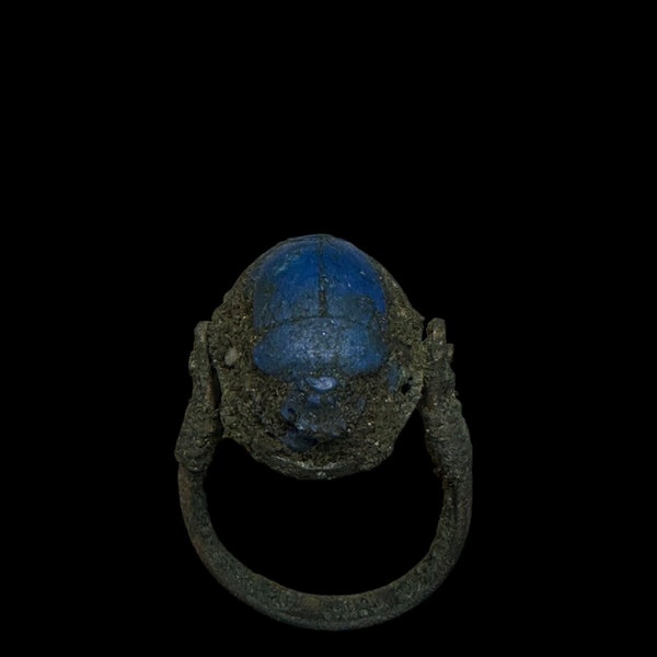 Lovely antique Scarab ring-scarab ring the symbol of good luck/protection-creation.