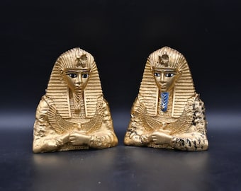 ツタンカーメン王像のレプリカ：古代エジプトのファラオの彫刻 - Etsy 日本