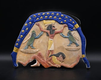 Nut | Nice Relief| Pharaohs | Ancient Egyptian | Antiques | Egyptian Gift | Replica | Made in Egypt